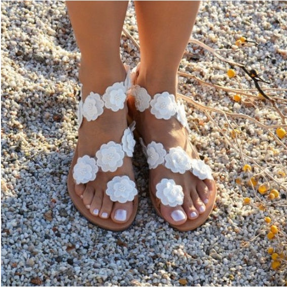 Liliana - Floral Sandals
