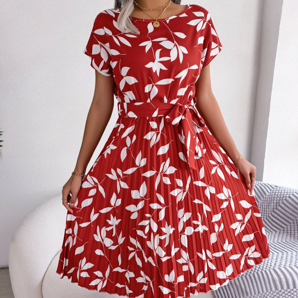 Lucia - Pleated Midi Dress