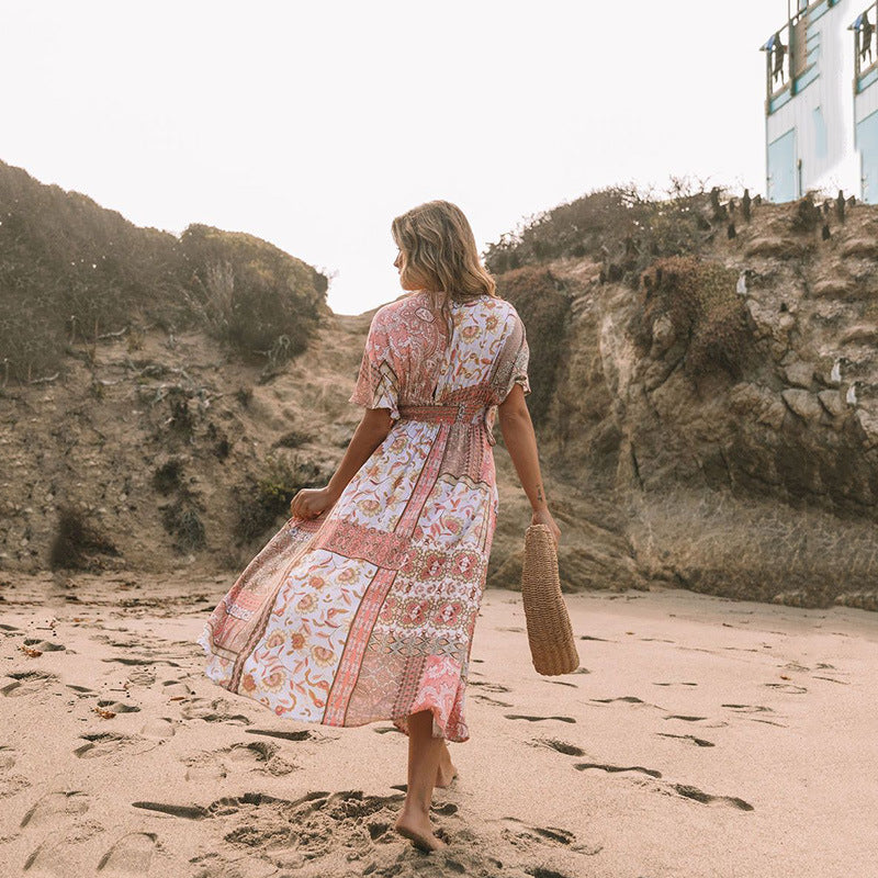 Saphira - Boho Maxi Dress