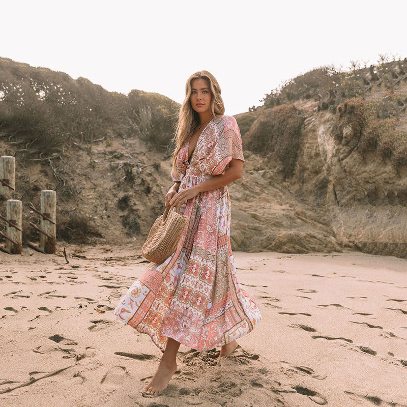 Saphira - Boho Maxi Dress