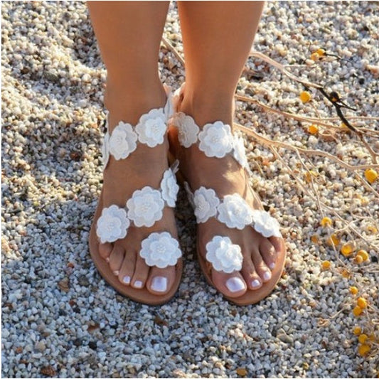 Liliana - Floral Sandals