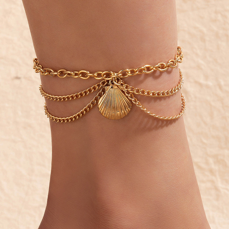 Celestine Charm Anklet Collection