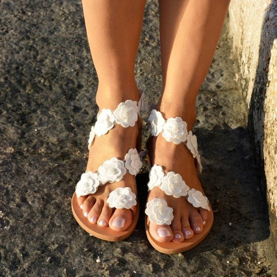 Liliana - Floral Sandals
