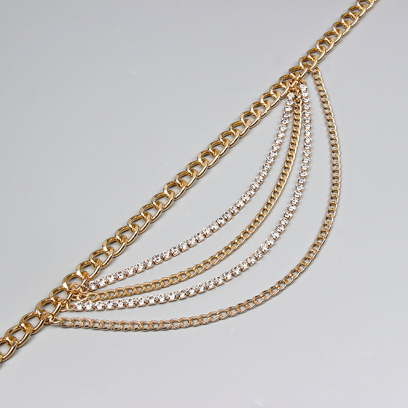 Marcella - Layered Waist Chain
