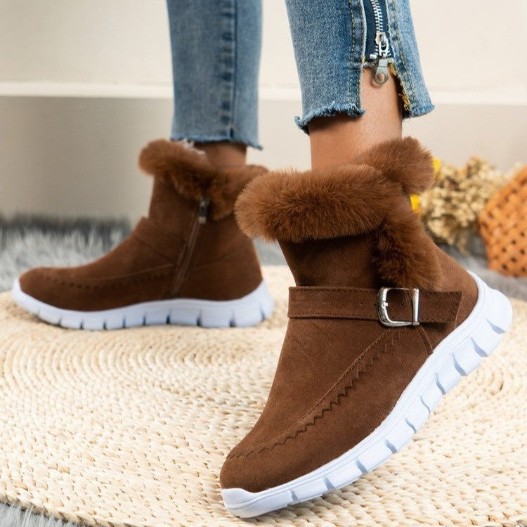 Evadine - Fur-Lined Urban Boots