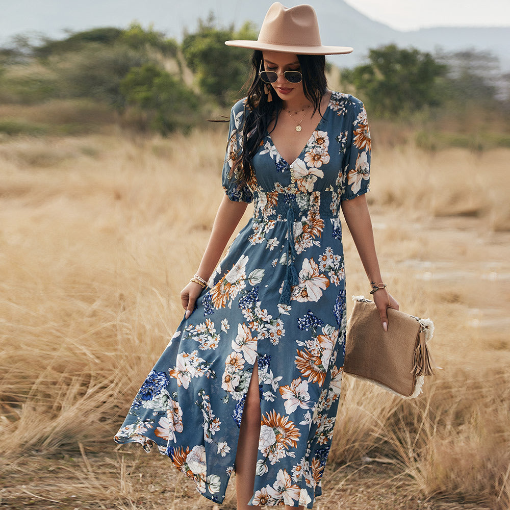 Isidora - Boho Maxi Dress