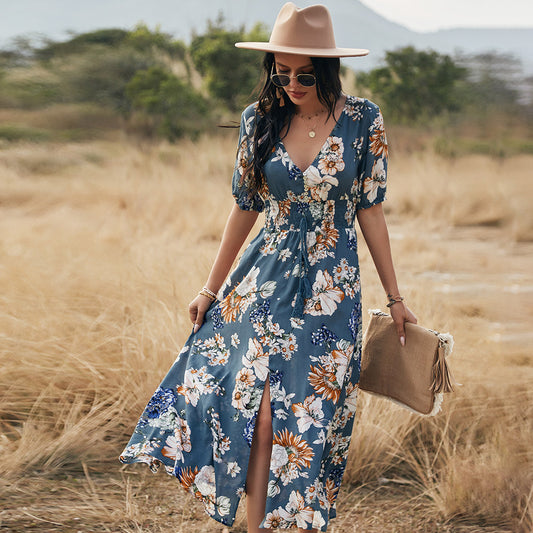 Isidora - Boho Maxi Dress