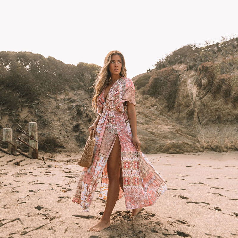 Saphira - Boho Maxi Dress