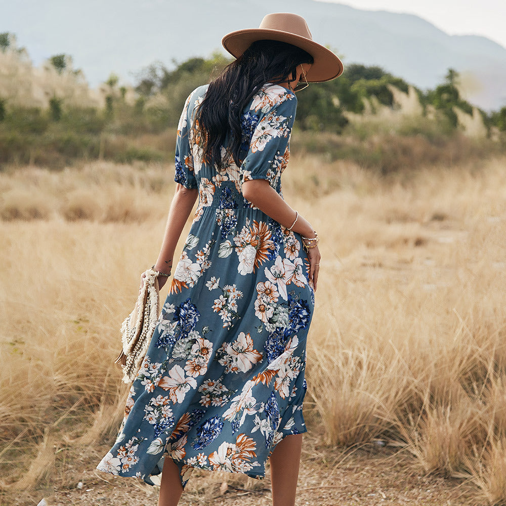 Isidora - Boho Maxi Dress