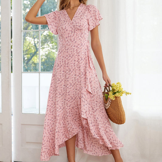 Rosalind - Wrap Maxi Dress